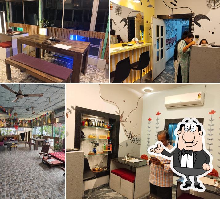 The interior of CHHAYATARU CAFE