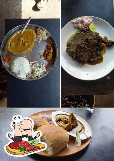 Pick meat meals at Hot& Cold Juice Center & Restaurant