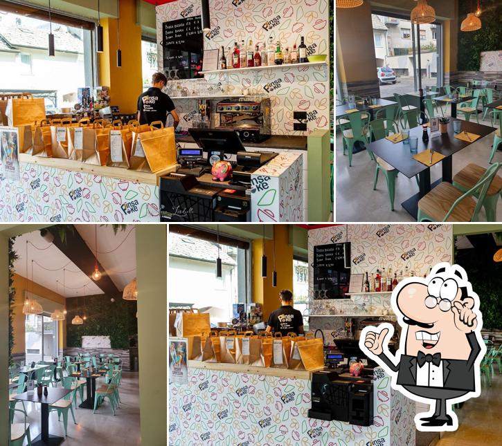 Dai un'occhiata agli interni di PinsaKè