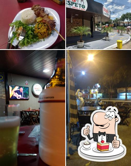 Peça uma das sobremesas