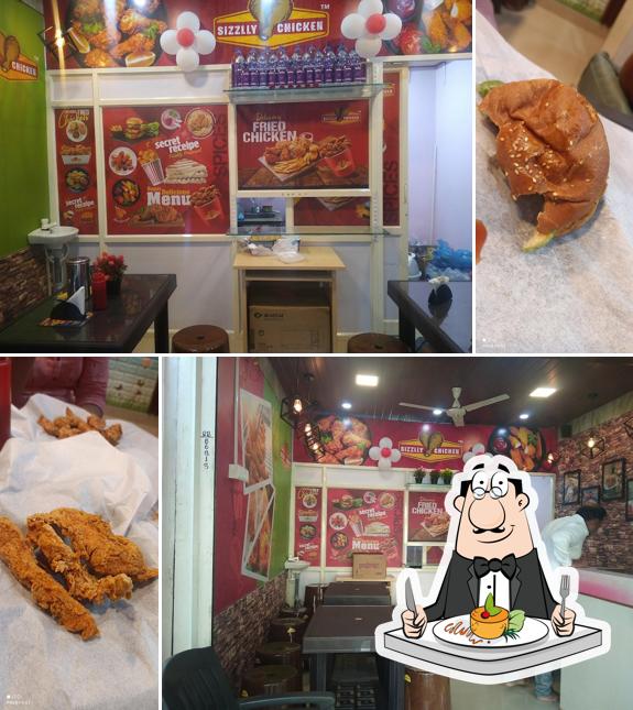 Food at Sizzlly Chicken
