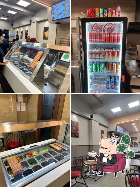 The interior of Uboat Gourmet Subs