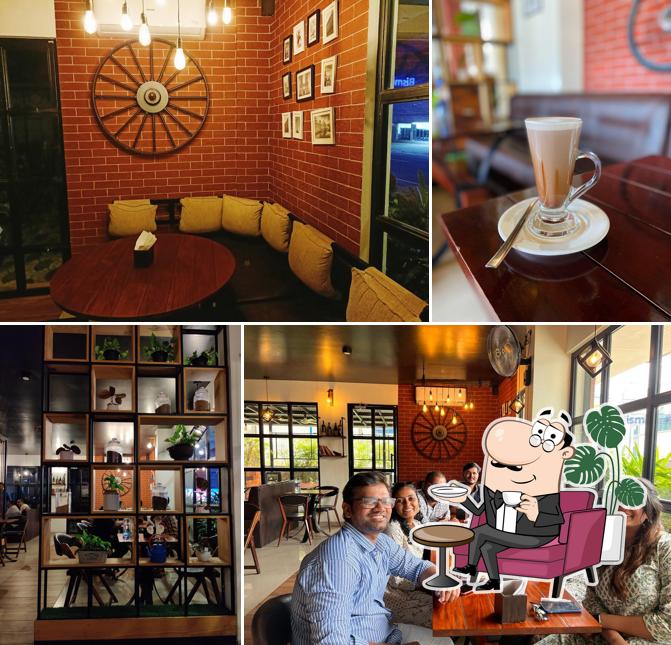 The interior of Cafe Buns and Beans