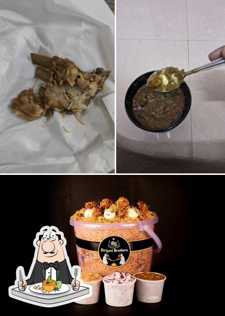 The restaurant's food and beverage