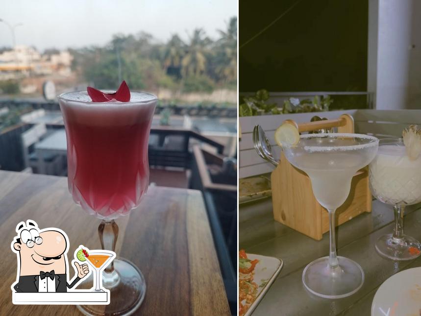 Try a drink from the menu