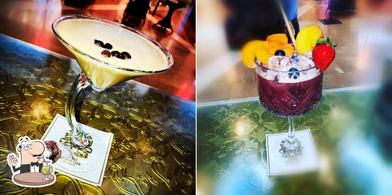 Prenditi un drink dal menu