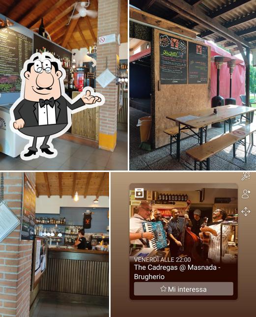 Gli interni di Masnada Club