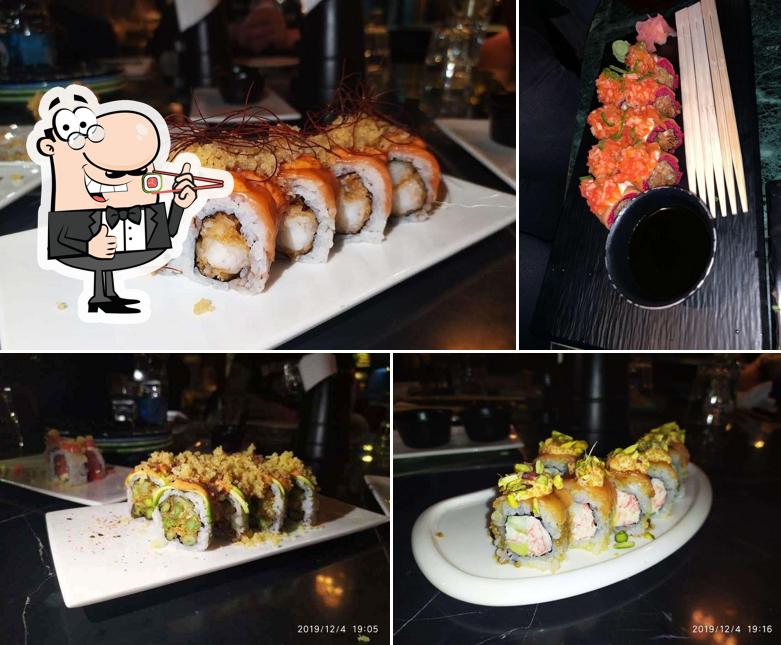 Order various sushi options