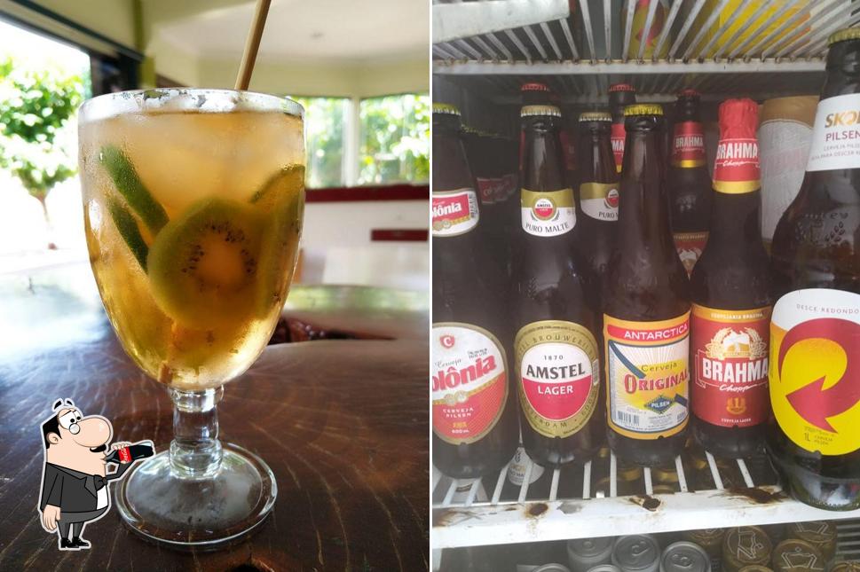 Escolha uma bebida do menu