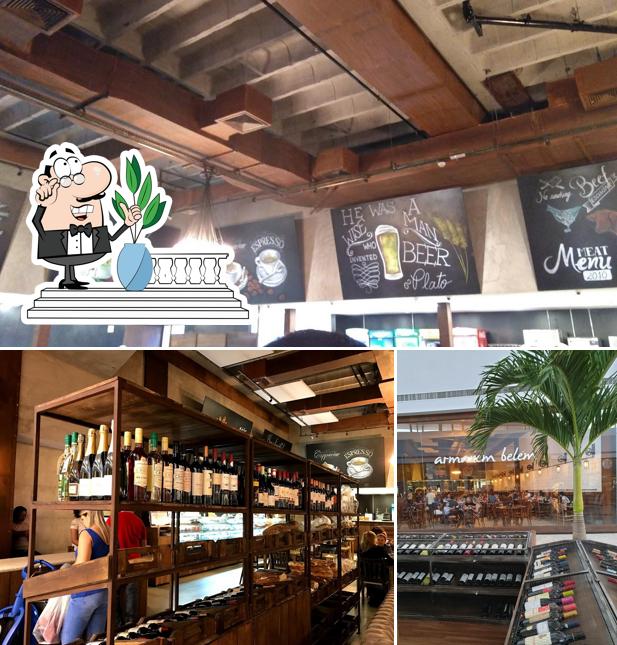 O exterior do Armazém Belém Bosque Grão Pará