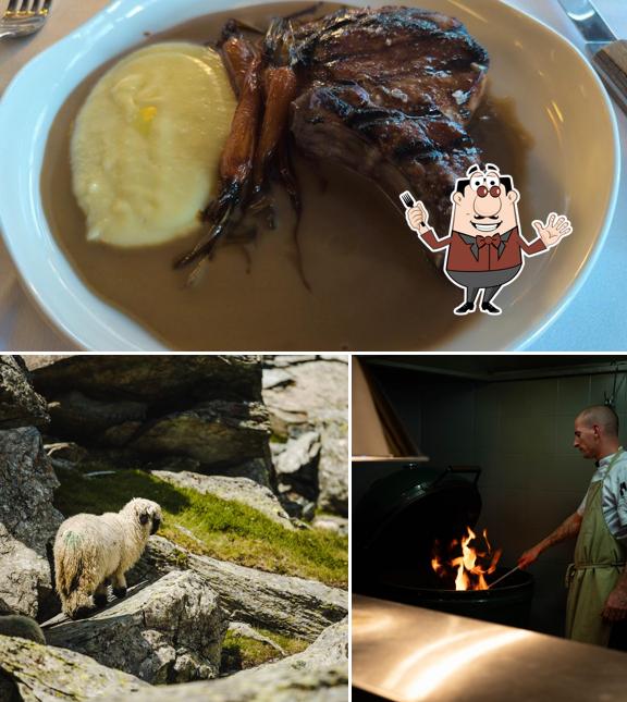 Platti al Restaurant Carbon Zermatt by Romain Fornell