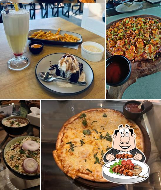 Food at White Fox Sky Lounge