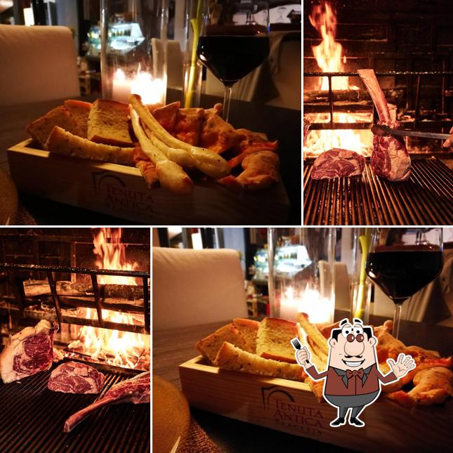 Cibo al Ristorante Tenuta Antica