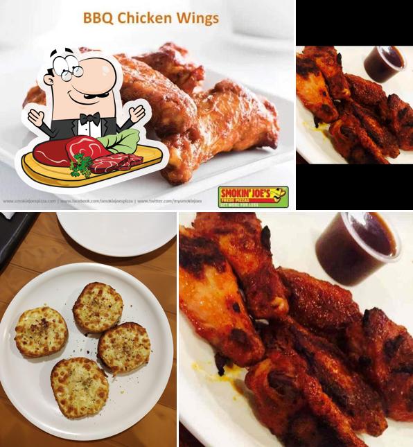 Get meat dishes at Smokin' Joe's