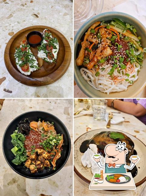 Food at Bubblepop Café SBR