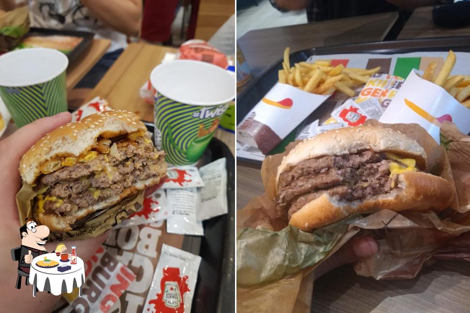 Consiga um hambúrguer no Burger King