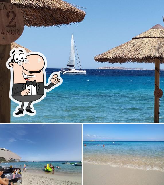 Puoi goderti l'aria fresca dal dehors di Lido 4 Mori