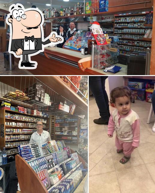 Gli interni di Bar Roma