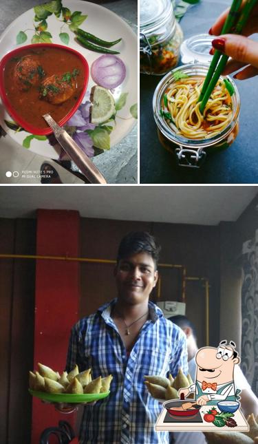 Chicken curry at Aryan Fast Food