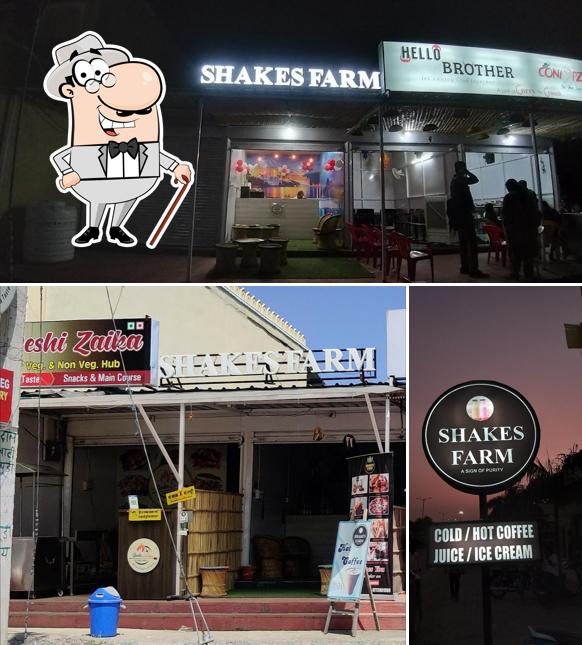 The exterior of SHAKES FARM