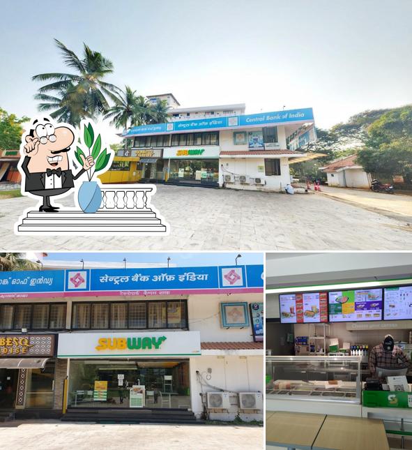 Check out how Subway Technopark Trivandrum looks outside