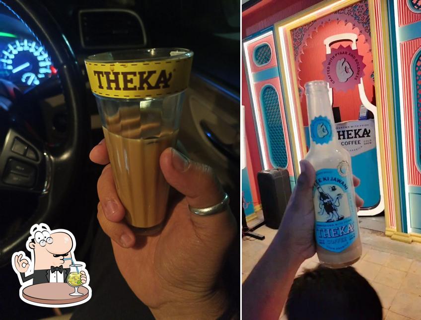 Order a drink from the menu