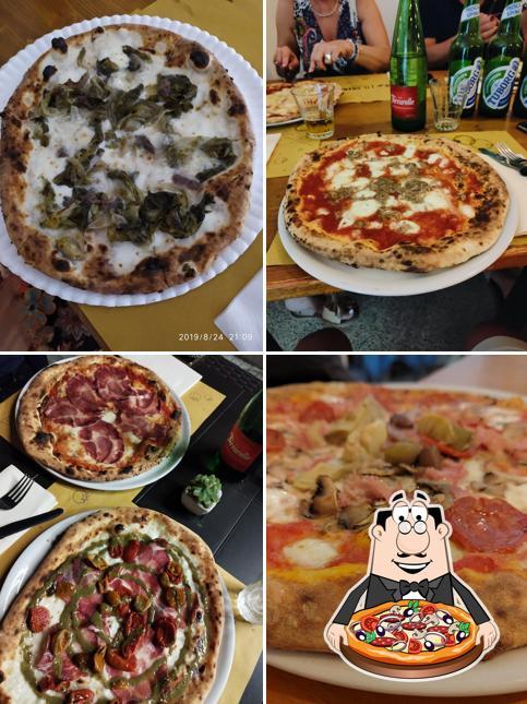 Prenditi tra le svariate varianti di pizza