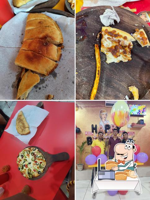 Garlic bread at Ma'am Pizza Please