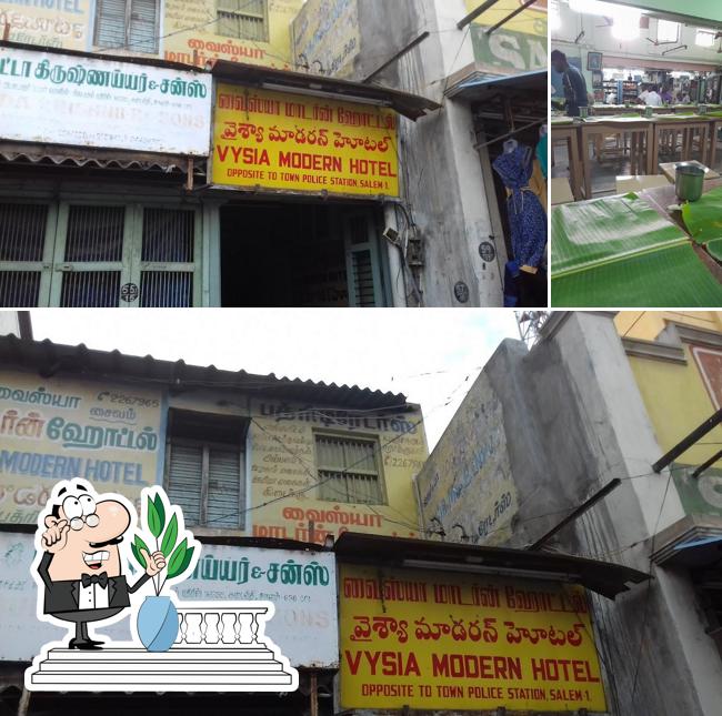 The exterior of Vysia Modern Hotel