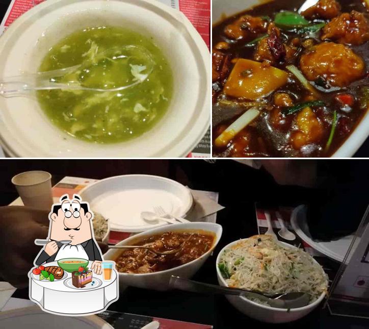 Hot and sour soup at Chowman (Saltlake)