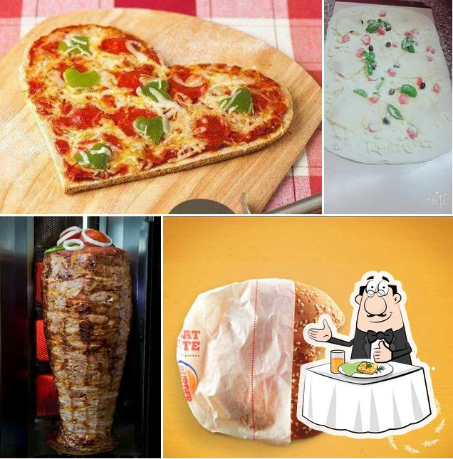 Cibo al Pizzeria Girasole - Sunflower Burger