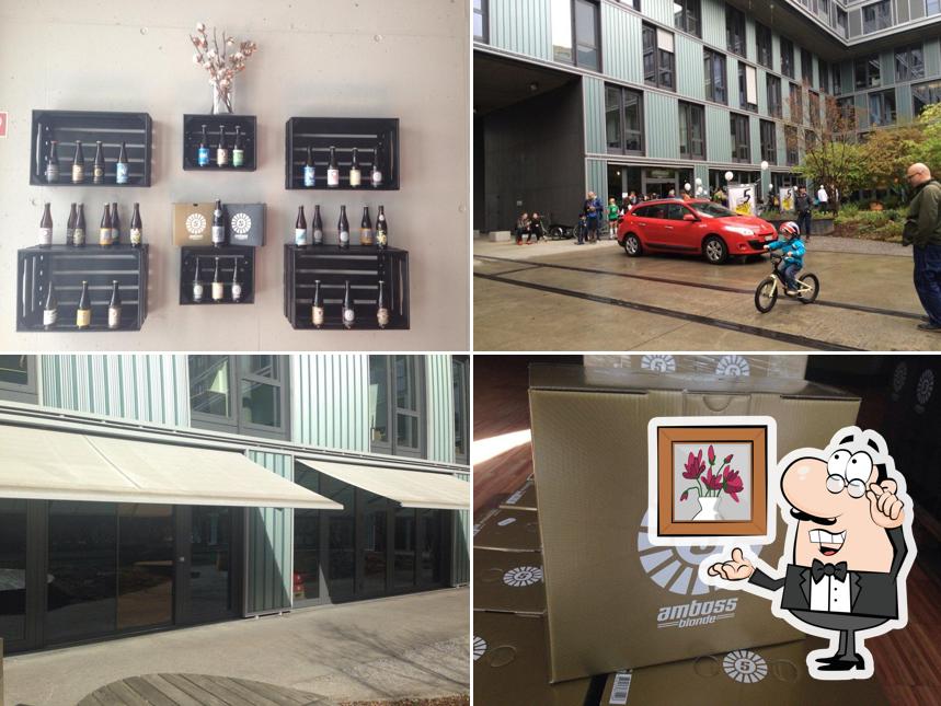 Gli interni di Amboss Bier