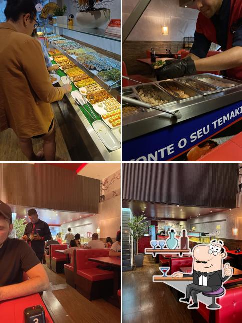 Veja imagens do interior do China Sushi Águas Claras