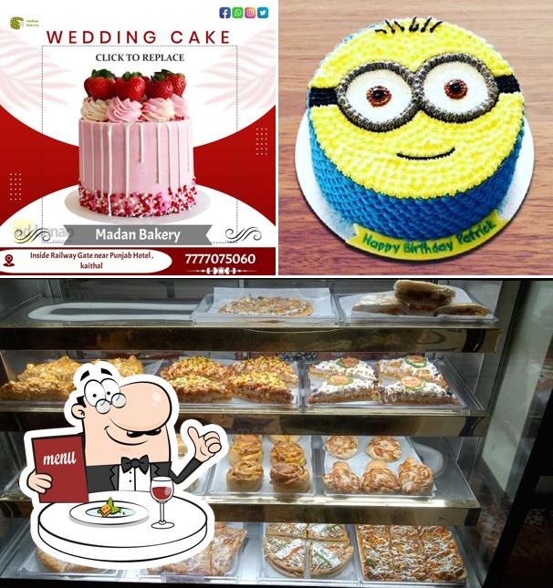 Food at Madan Bakery