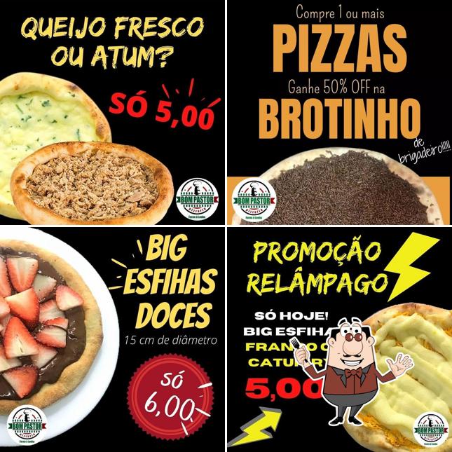 Comida em Pizzaria Bom Pastor