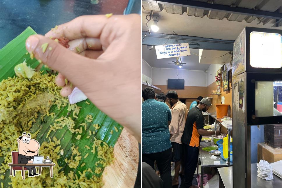 The interior of Sree Tuljabhavani Hotel