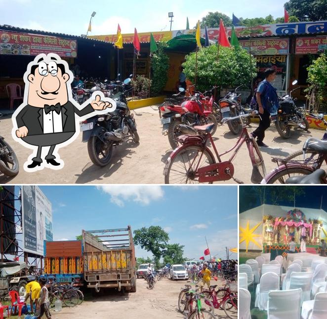 The interior of Shankar Dhaba And Family Restaurant