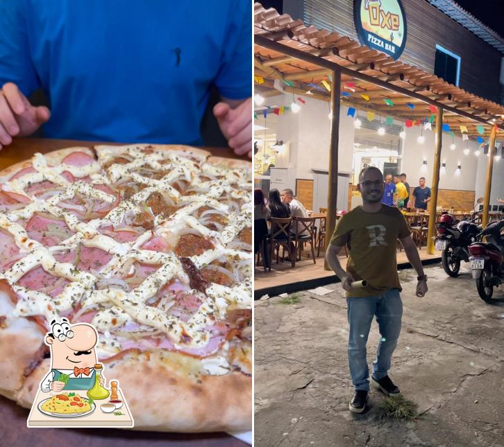 Comida em Ôxe Pizza Bar