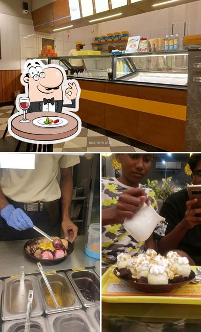 Among various things one can find food and interior at Polar Bear Ice Cream Sundaes - Sedam Road