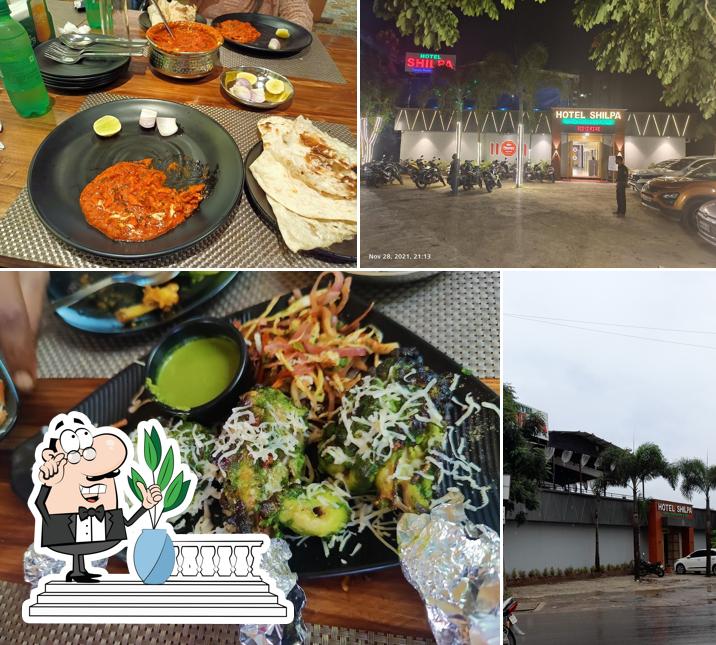 The exterior of Hotel Shilpa