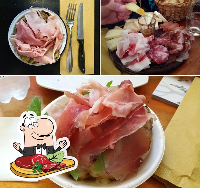 Goditi l'ampia gamma di piatti di carne