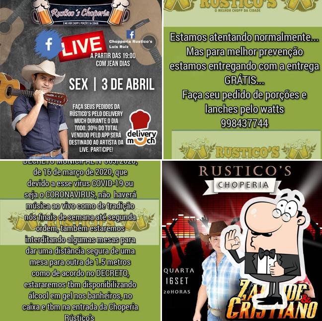 Here's a pic of rustico's chopperia