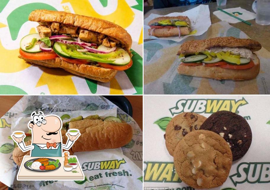 Food at Subway Qutub Plaza