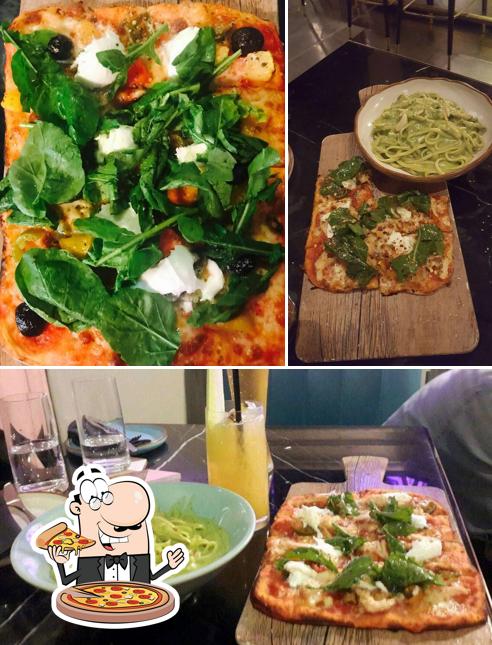 Pick pizza at PizzaExpress