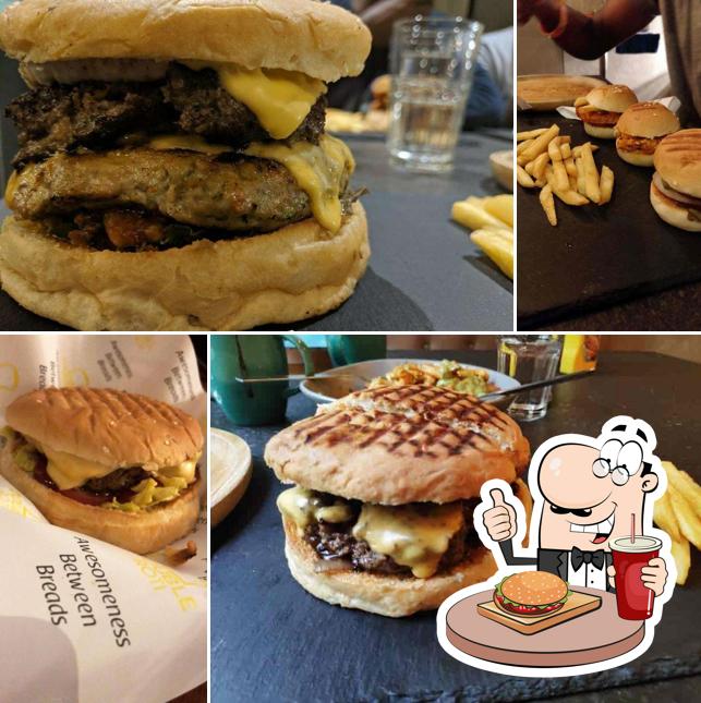 Double Roti provides a number of options for burger lovers