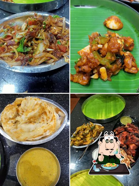 Food at Chidambaram New Moorthy Cafe