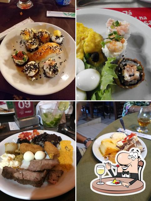 Comida em Churrascaria Barriga Verde