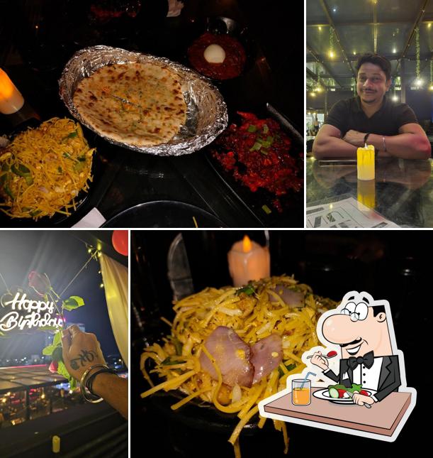 Meals at DTOP ROOFTOP RESTAURANT