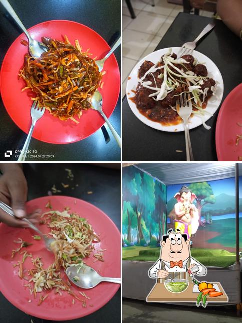 Seaweed salad at Hotel Khana Pina -Pure Veg Chinese,Coldrink & Icrecream