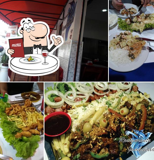 Comida em Restaurante Jambalaia